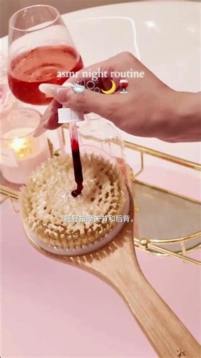 ASMR Satisfying DIY Aesthetic Skincare Spa Routine 🛁✨ #asmr #skincare #nightroutine #routinevlog
