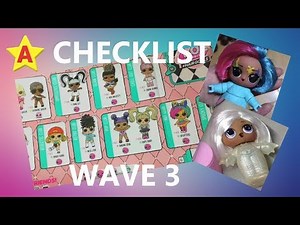 LOL Surprise Hairgoals Makeover series Checklist