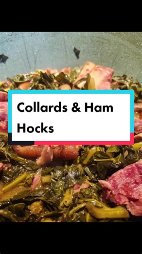 Cooking Collard Greens with Ham Hocks - Southern Soul Food Recipe