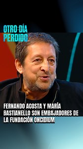 Fernando Acosta y María Bastianello son embajadores de la Fundación Oncidium, la cual promueve la utilización de la terapia metabólica a nivel mundial. En #OtroDíaPerdido contaron cómo surgió todo. #lovieneltrece | eltrece