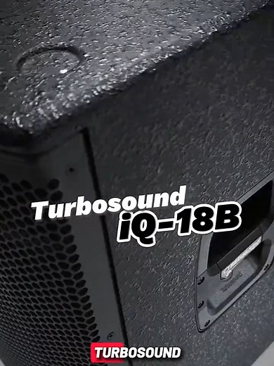Potente Subwoofer iQ18B de Turbosound en Ecuador