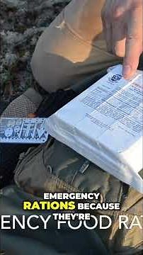 Survival Food Essentials: Emergency Rations for Energy! #shorts