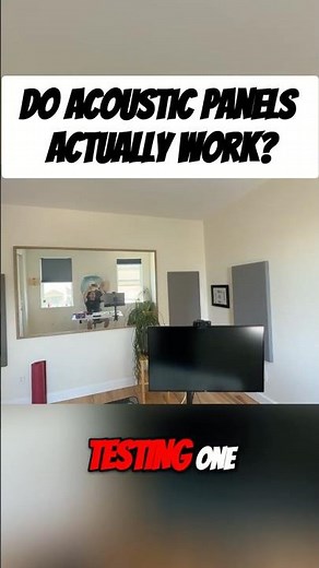 DIY Sound Panel Testing | Before & After Comparison (Volume Up!)