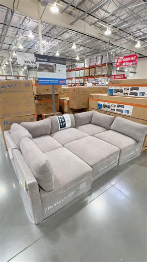 Costco Deal: Thomasville Fallon 6PC Modular Sectional $450 OFF!#costcodeals #sectionalsofa