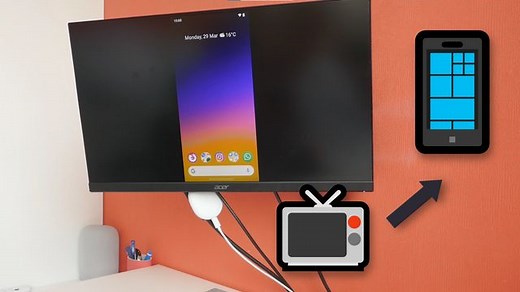 Smartphone mit Fernseher verbinden