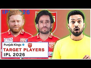 IPL 2026 | Punjab Kings Target Players In Auction | Lucknow Sports