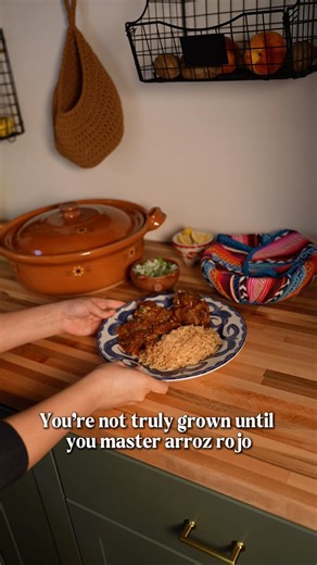 The Mexican Rice Every Adult Has to Learn #arrozrojo #mexicanfood