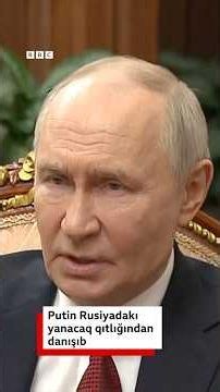 Putin Rusiyadakı yanacaq qıtlığından danışıb