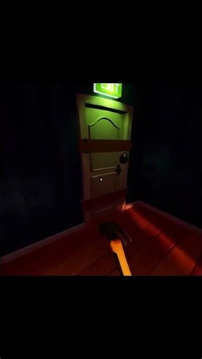 A basement with good protection|Hello Neighbor#shorts#helloneighbor #edit