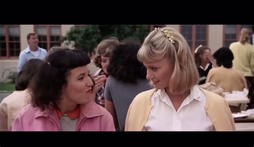 “patty simcox the bad seed of rydell high - hi!!” just a bit of the lunch scene !! i’m going to try to post more movie clips soon and other vids too