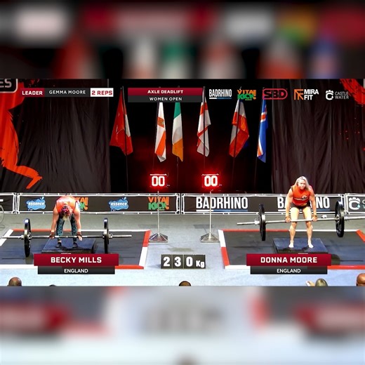 3.7K views · 64 reactions | Donna Moore on her way to becoming Europe's Strongest Woman 2025! Watch a full replay of the European Championships on officialstrongman.com | Officialstrongman. com | Facebook