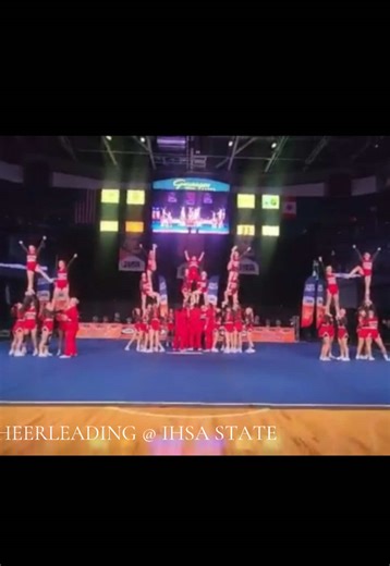 Illinois State Cheerleading @ IHSA State #isucheerleading #ihsa #cheerleading #ihsacheer #ISURISE