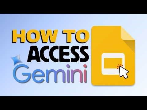 How to Access Gemini in Google Slides (Step-by-Step)