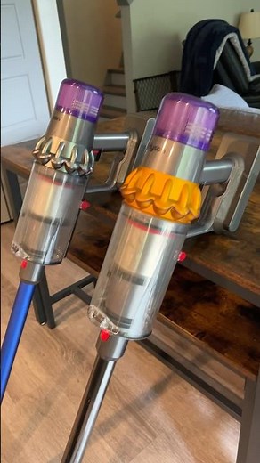Putting my Dysons back together and hearing the clicks sound amazing! #dyson