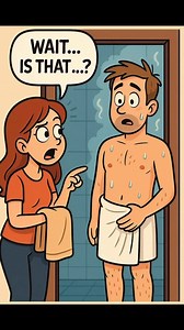 A young couple had just gotten married, and they spent their wedding night doing what most newlyweds do—celebrating their love... again and again... all night long.The next morning, the husband hopped in the shower while his new bride relaxed in bed. When he finished, he realized he had forgotten to grab a towel."Sweetheart," he called out, "can you bring me a towel, please?"She walked over to the bathroom with the towel in hand. When he opened the door to take it, there he stood—dripping wet an