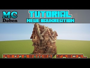 Minecraft Mittelalter Tutorial 2014 | Mittelalterliche Stadt - Neuer Baustil #1