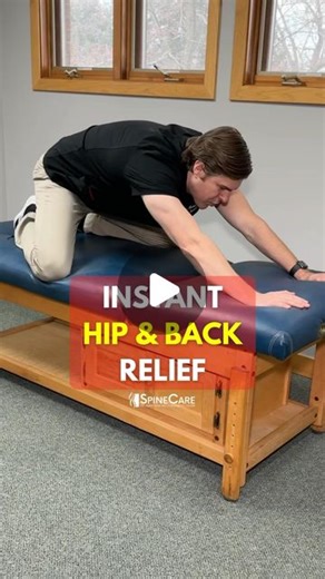 Dr. Michael Rowe | SpineCare | Dr. Rowe shows the modified frog rocker, an easy exercise that may give quick hip AND back pain relief. Let us know how it works for you!... | Instagram