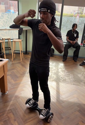 We lit We flexing 😜 #segway #breathetheflex #fyp