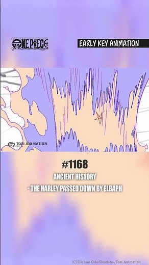 #1168 Early Key Animation | ONE PIECE