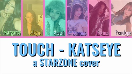 Hi! We are STARZONE!! Hope you enjoy our first cover!! 🫶🫶❤️❤️⭐️⭐️ #katseye #cover #katseyetouch #girlgroup #fypviral