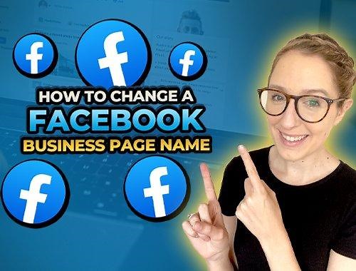 How to Change Your Facebook Business Page Name in 2026