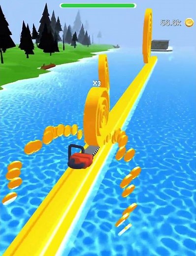 Spiral Roll 🔵🟡🟢 All Levels Gameplay Walkthrough Android, iOS