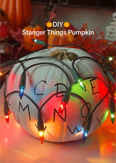 DIY Stranger Things Pumpkin Decoration Ideas