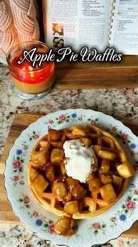 Apple Pie Waffles