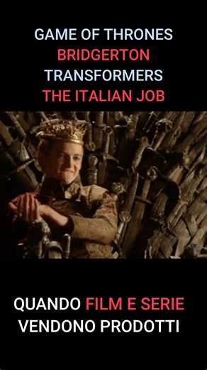 GAME of THRONES e BRIDGERTON? Quando la serie TV vende prodotti