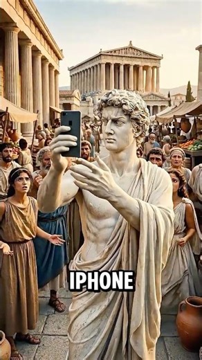 Stone Man just invented the iPhone in Ancient Greece