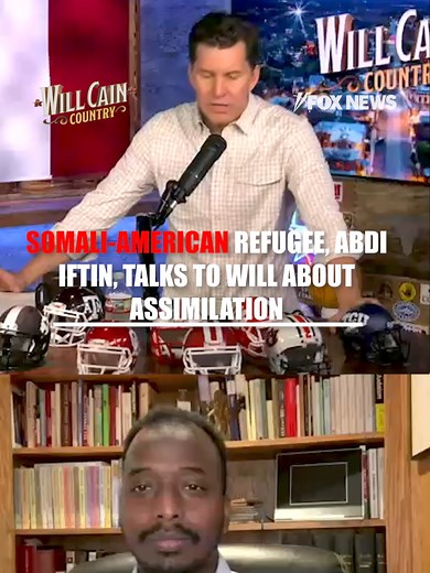 Will Cain speaks to Somali-American Refugee, Abdi Iftin, about assimilation in the United States. Subscribe to the 'Will Cain Country' YouTube channel or listen wherever you get your podcasts. | @willcainshow