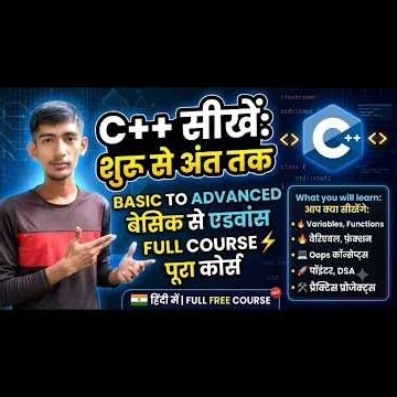 C++ FULL COURSE FREE Complete Course