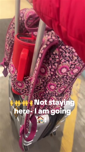 I am not sleeping between 2 strangers- I have watched the DOT cams, & I am going home. 🏠