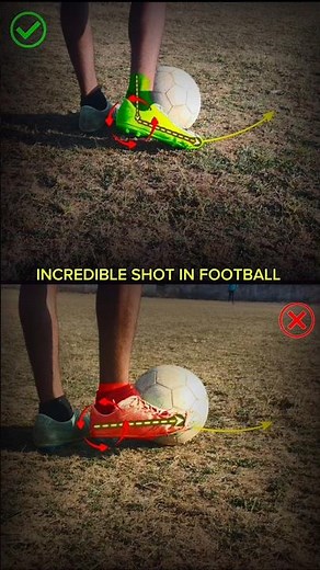 INCREDIBLE New Brazilian Power shot#skills#football#shorts