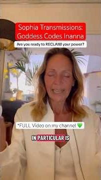The Sophia Transmissions Series: Inanna Goddess & ME Codes | Vesica Piscis & Merkaba Activation