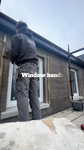 Guide to Freehand Window Bands for Plastering