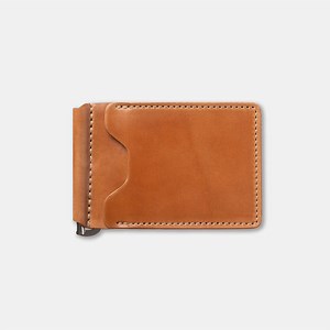 Capone Leather Money Clip (Natural Shell) | Horween Leather, USA Made