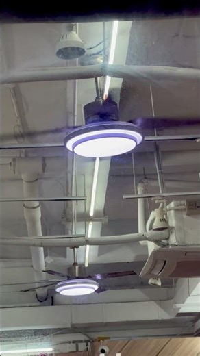 ~48" unknown/generic contemporary metal blade ceiling fans