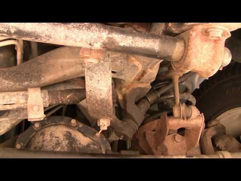 How to replace the track bar in a Dodge Ram