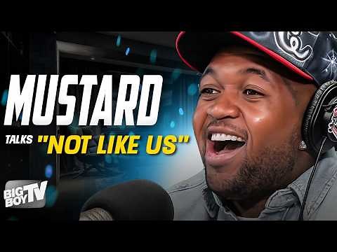 Mustard Talks Kendrick Not Like Us, Pop Out Concert, Kendrick vs Drake, New Music | Big Interview