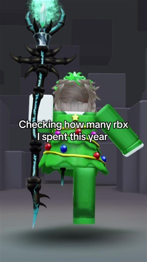 Checking How Much Robux I Spent This Year #robux #christmas #limiteds #roblox #gaming