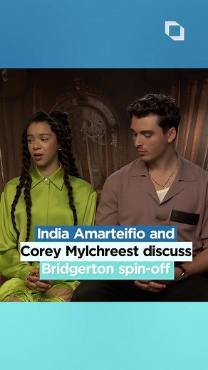 India Amarteifio and Corey Mylchreest, actors who play the young Queen Charlotte and young King George III in new Netflix series Queen Charlotte: A Bridgerton Story, discuss the upcoming series and their roles in it. #Bridgerton #QueenCharlotte @india_amarteifio @coreymylchreest | London Live