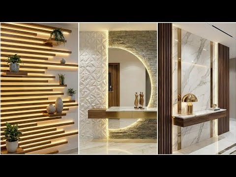 200 Trendy Wall Decortion Ideas for Modern Home Interiors 2026 | Wall Cladding Inspiration P2