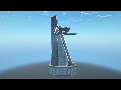 Avengers Tower in Minecraft