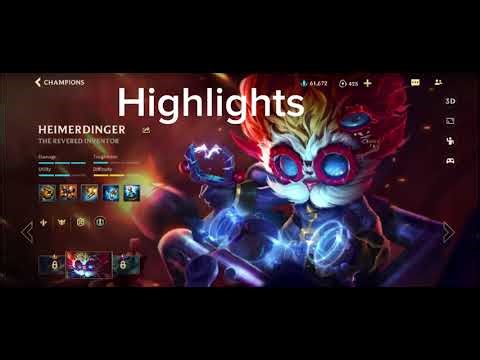 Wild Rift as Heimerdinger! 🔧#WildRift