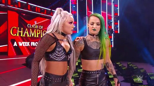 The Riott Squad vs. Natalya & Lana: Raw, Sept. 14, 2020
