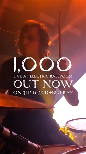 Out now! My 1,000th show at Camden Electric Ballroom is available on 3LP and 2CD Blu-ray now. | Gary Numan