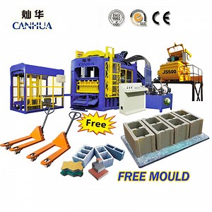 [Hot Item] Qt6-15 Automatic Concrete Cinder Block Machine Cemento Brick Making Machine