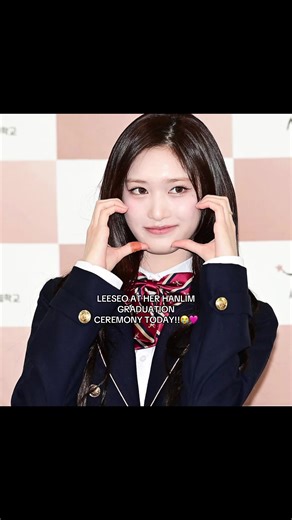 LeeSeo Celebrates High School Graduation Ceremony
