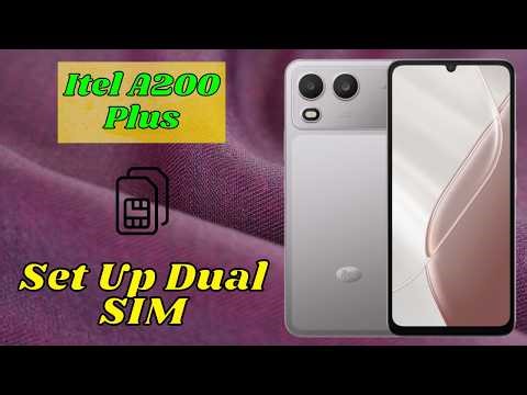 📶 How to Set Up Dual SIM on Itel A200 Plus – Easy Guide! ✅